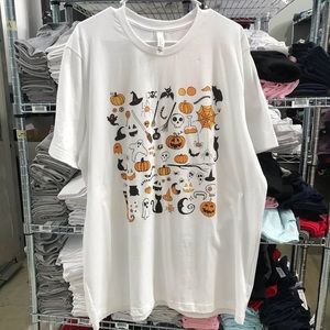Halloween Tee , Cute Halloween Tshirt , Pumpkin